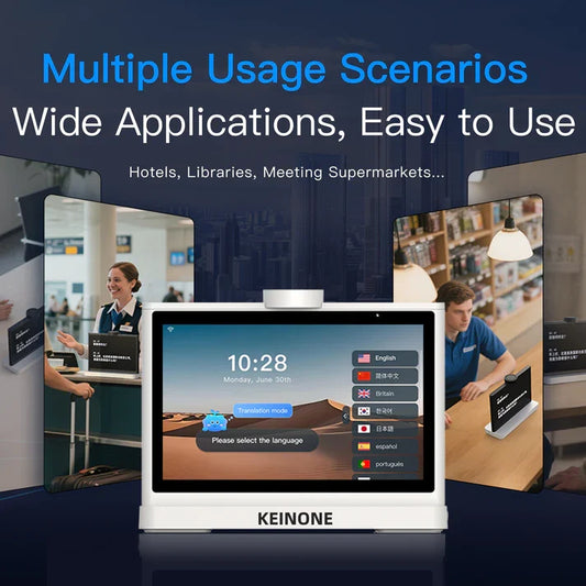 ZhiYu Dual-Screen Smart Translator Device: The Future of Real-Time Language Translation for Travel and Business