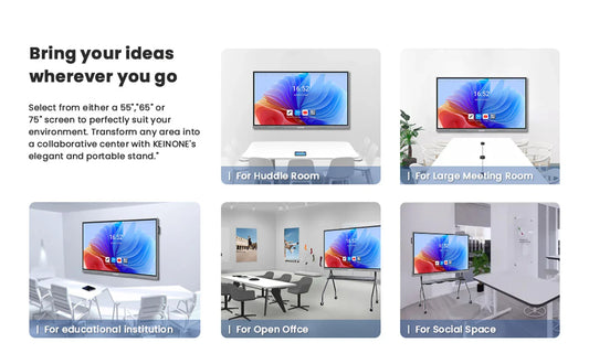 Smart Blackboard Solutions for Schools and Meeting Rooms: Interactive Teaching and Collaboration