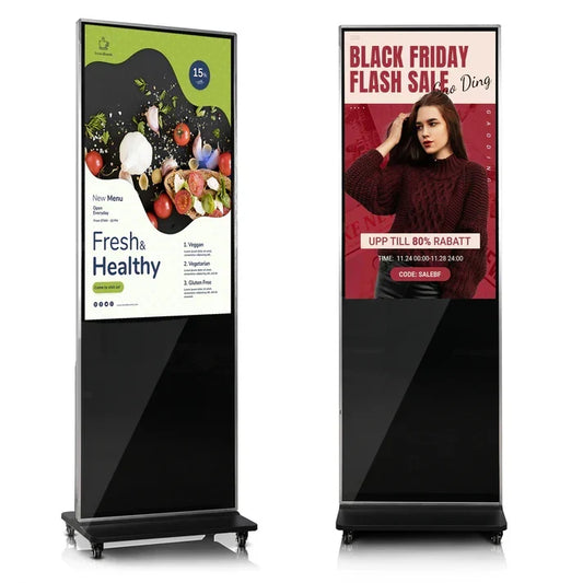 How a 50 Inch Digital Signage Interactive Touchscreen Display Kiosk Creates Smarter Advertising Solutions for Businesses