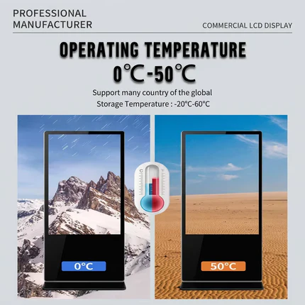 50 Inch Digital Signage Interactive Touchscreen Display Kiosk: The Future of Smart Advertising Display Solutions