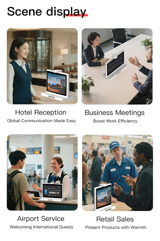 ZhiYu Dual-Screen Smart Translator Device: Breaking Language Barriers for Travel, Business and Language Learning