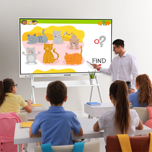 What Does a Smart Whiteboard Do? Exploring the Business and Educational Value of the ZhiYu 98 Inch Smart Board 4K Interactive Flat Panel | Android 14 &amp; Windows Dual System
