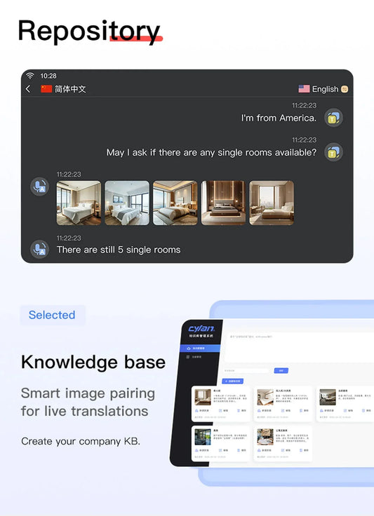 ZhiYu Dual-Screen Smart Translator Device: The Future of Real-Time Language Translation for Global Communication