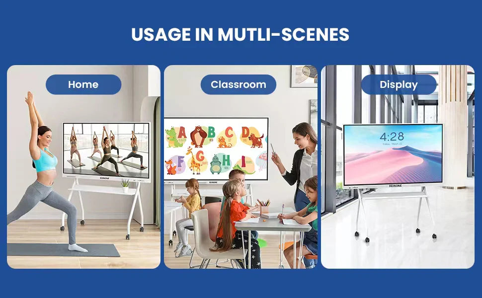 ZhiYu Gray Smart Board Interactive Displays: Can a SMART Board Work Without a Computer?