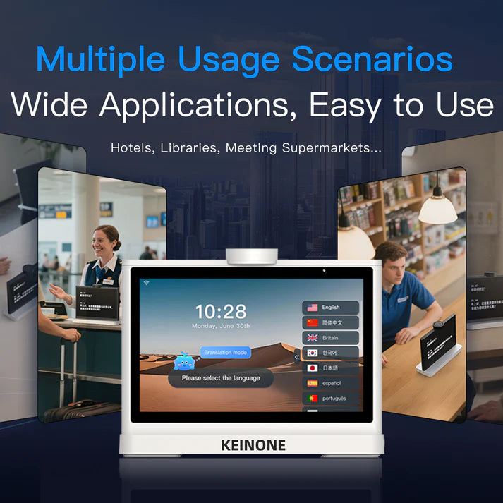 ZhiYu Dual-Screen SmartTranslator Global communication
