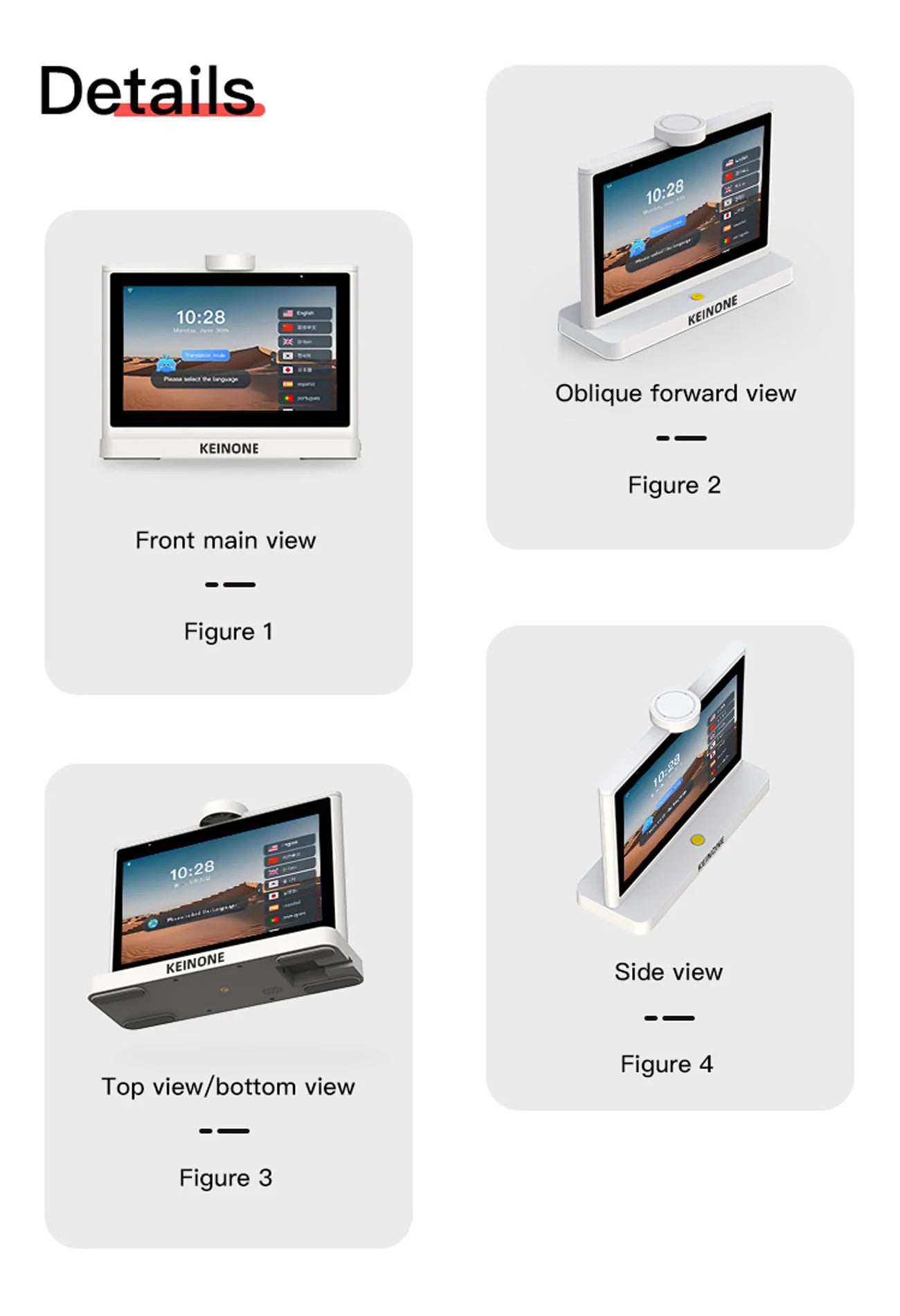 ZhiYu Dual-Screen Smart Translator Device | Real-Time Language Translation
